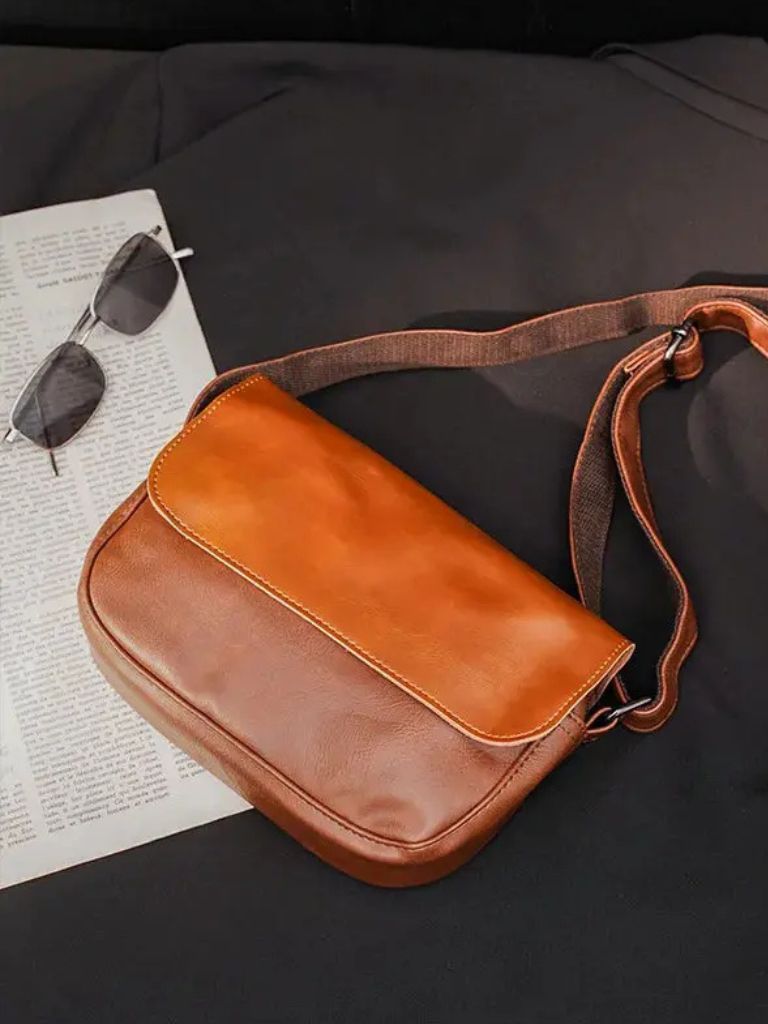 Martin™ | Milan Leather Shoulder Bag