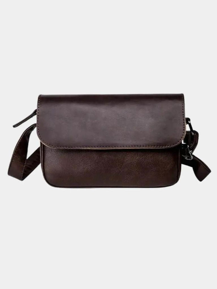 Martin™ | Milan Leather Shoulder Bag
