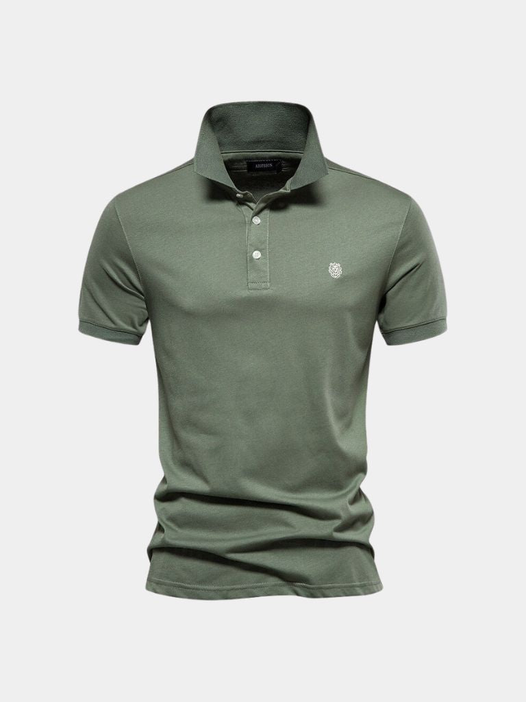 Mathias™ Royal Crest Polo Shirt
