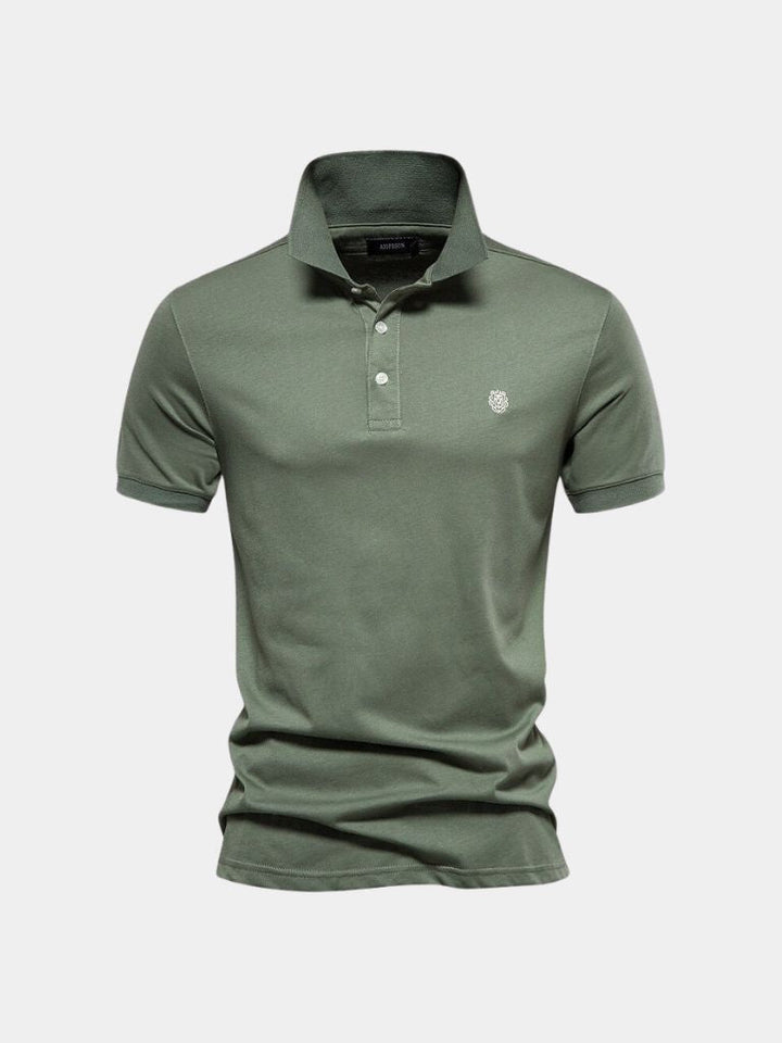 Mathias™ Royal Crest Polo Shirt
