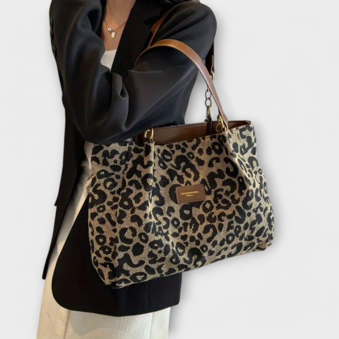 Mathilde | Leopard Print Handbag