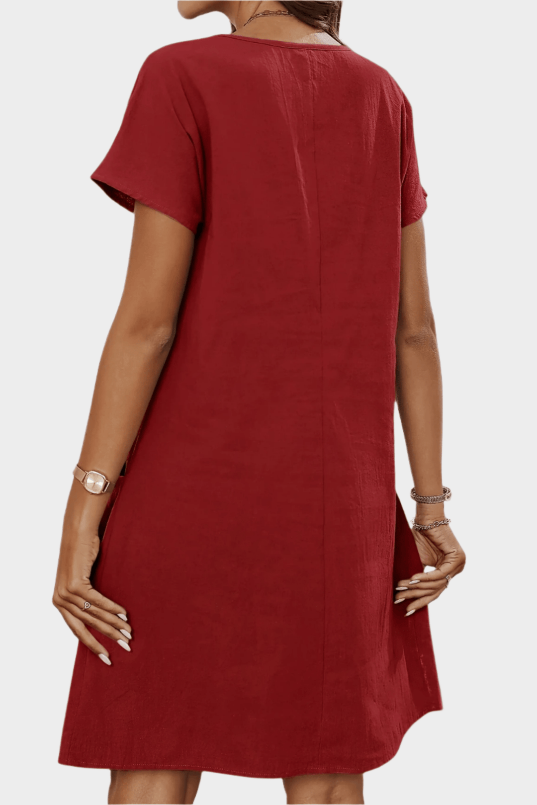 Mette | Zipper Mini Dress