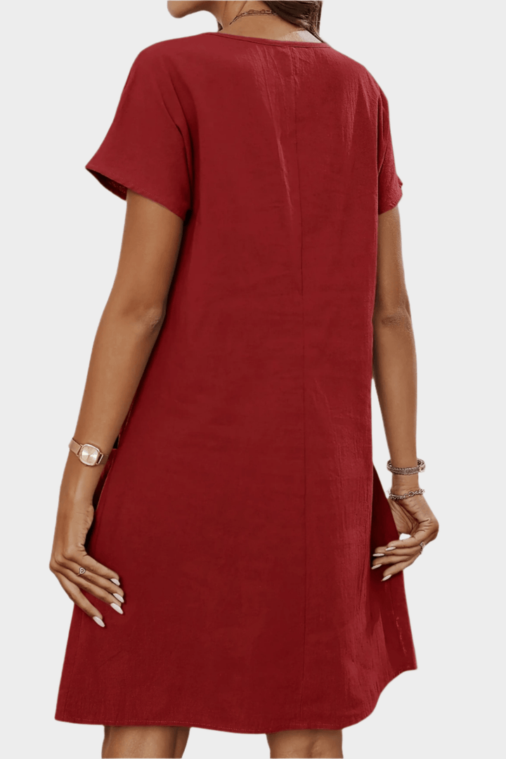 Mette | Zipper Mini Dress