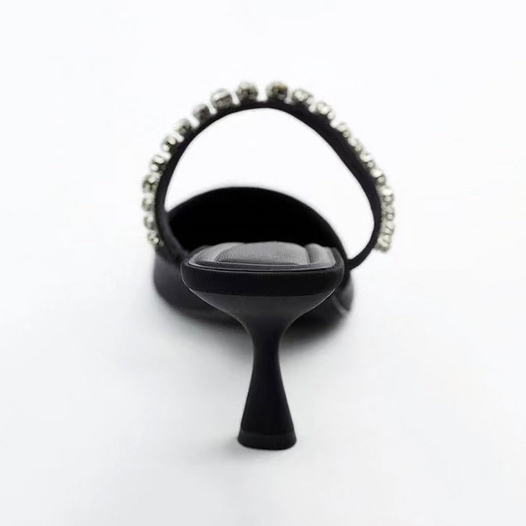 Mette | Strass High Heels