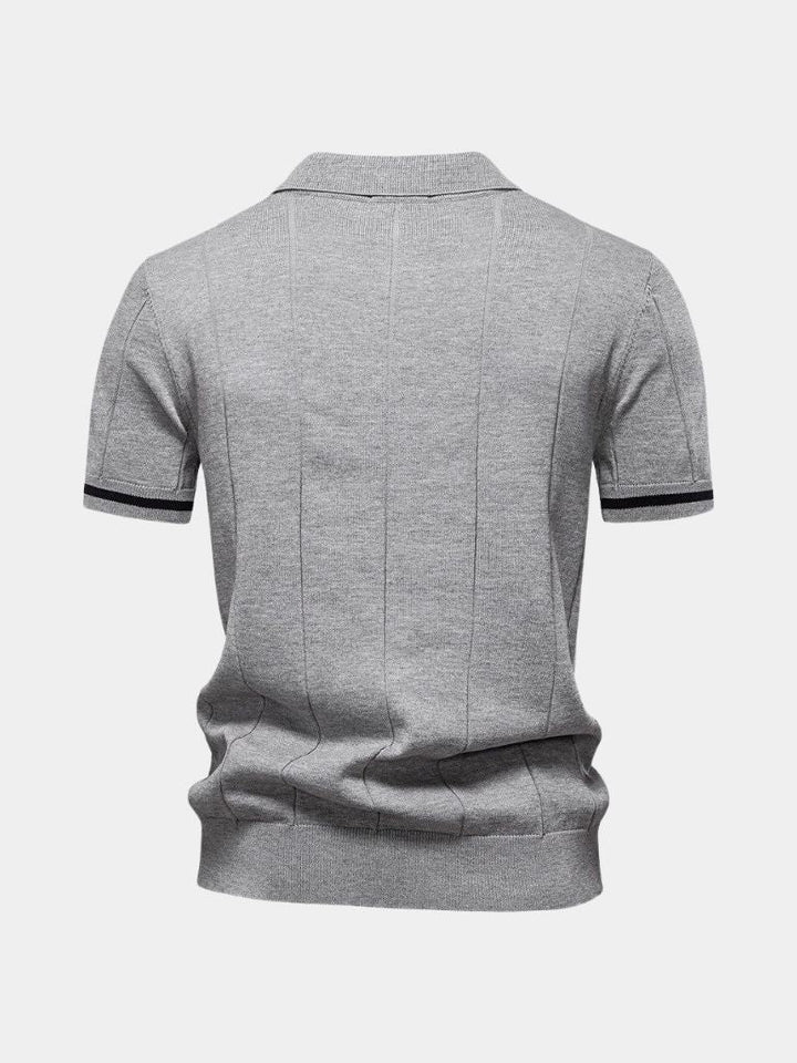 Mikkel™ | Luxe Royal Zip Polo