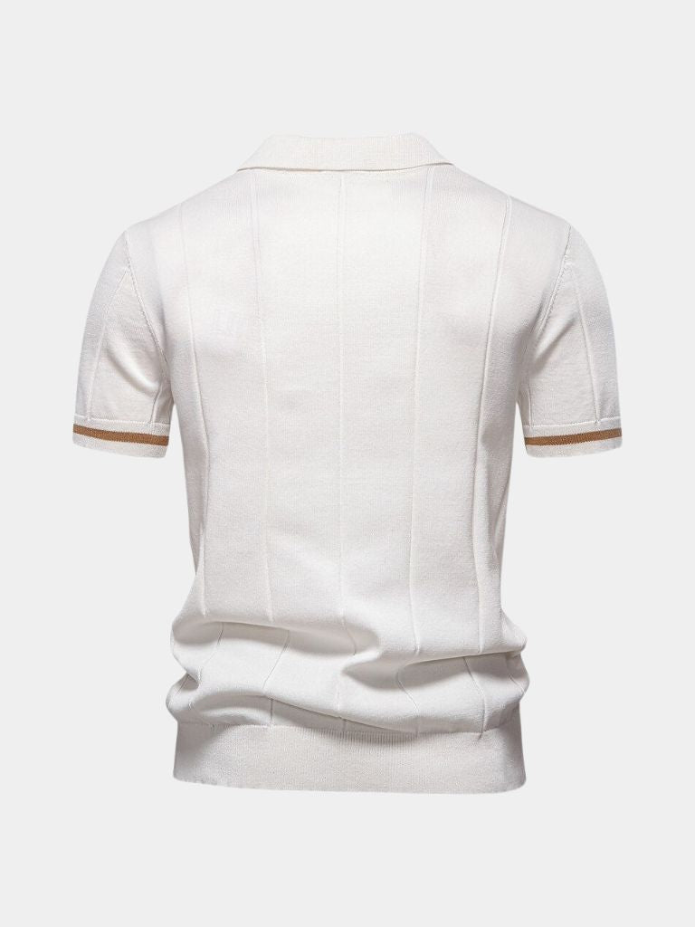 Mikkel™ | Luxe Royal Zip Polo