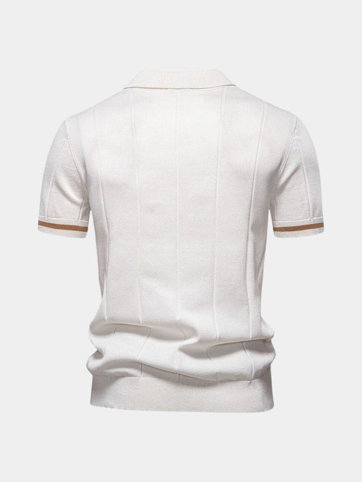 Mikkel™ | Luxe Royal Zip Polo