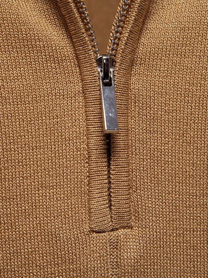 Mikkel™ | Luxe Royal Zip Polo