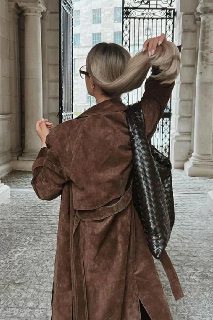 Mille | Sofistikeret ruskindstrenchcoat