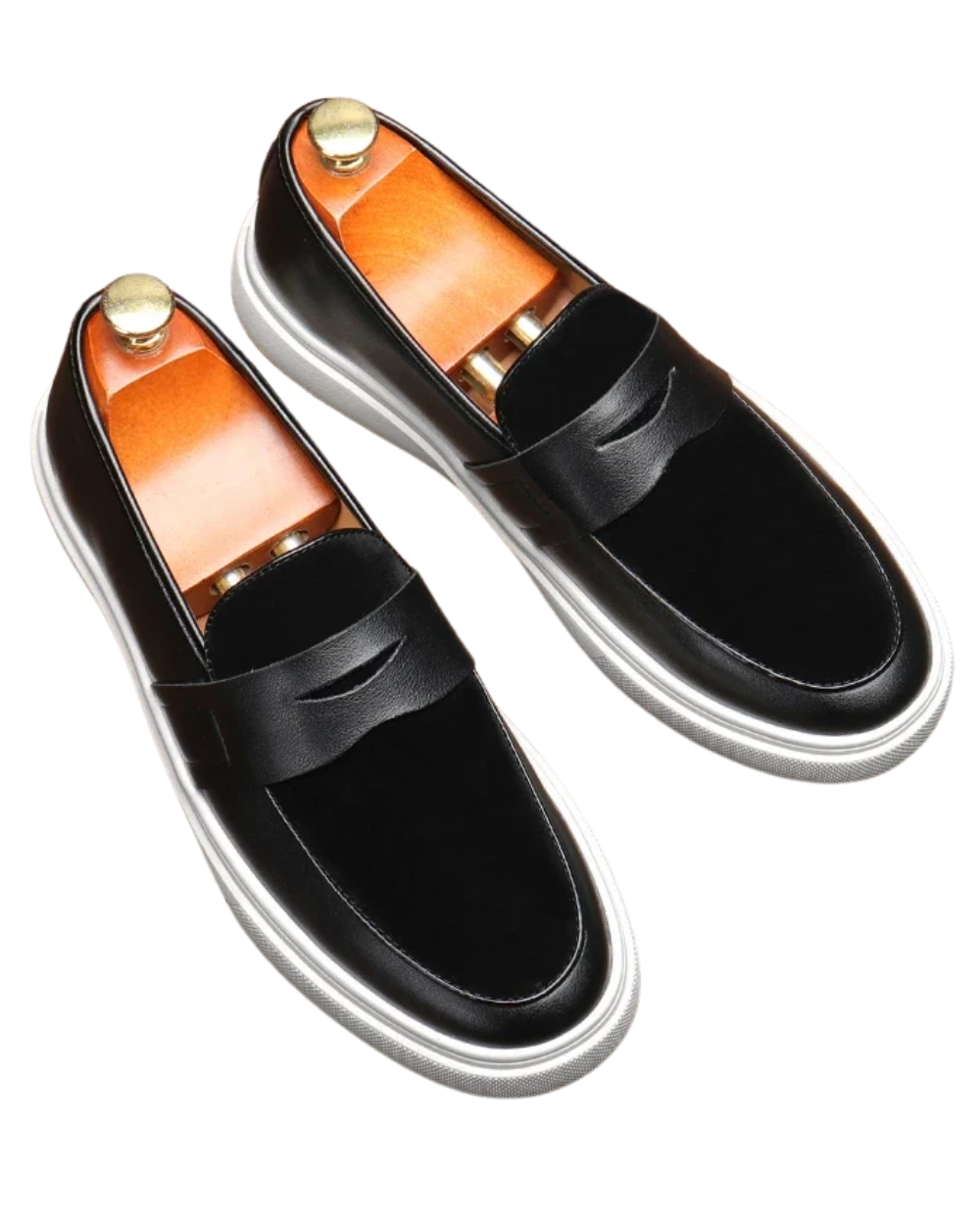 Læderloafers