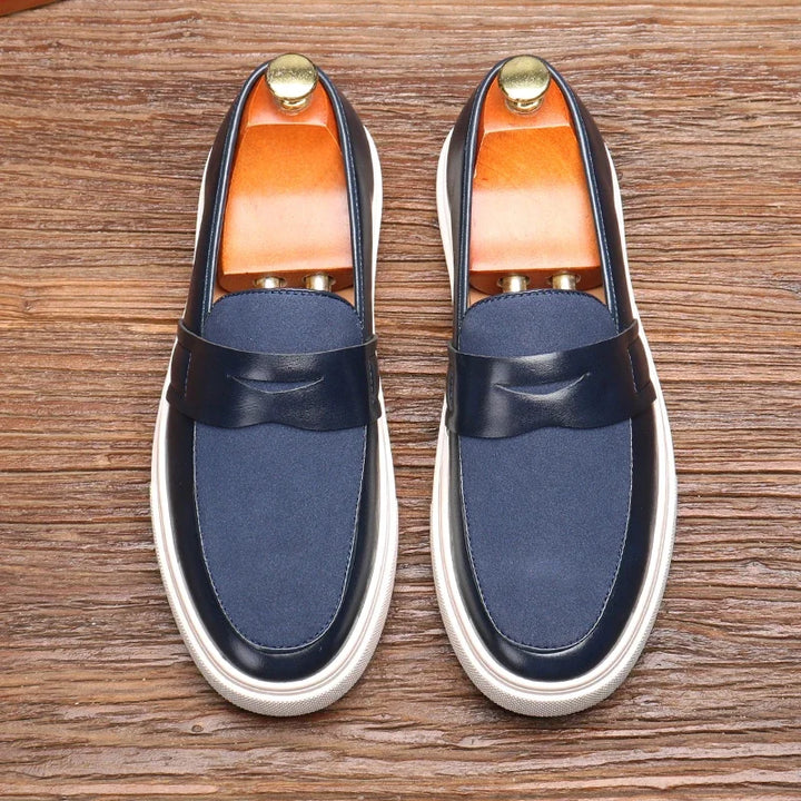 Læderloafers