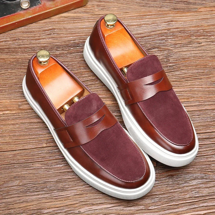 Læderloafers