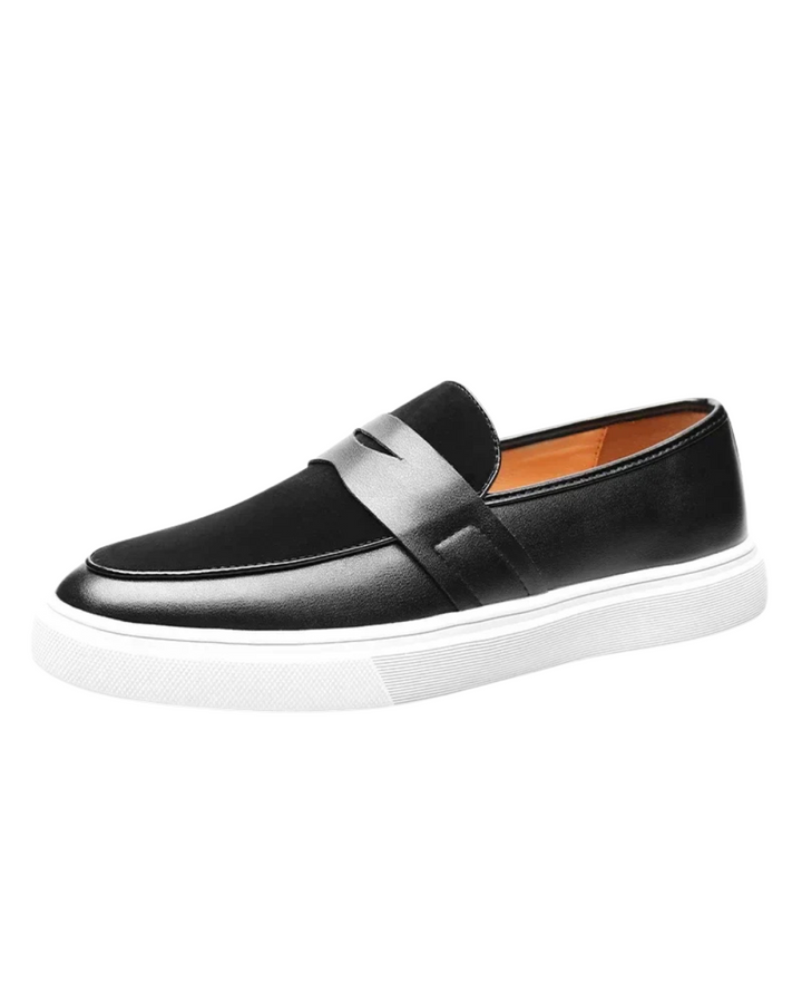 Læderloafers
