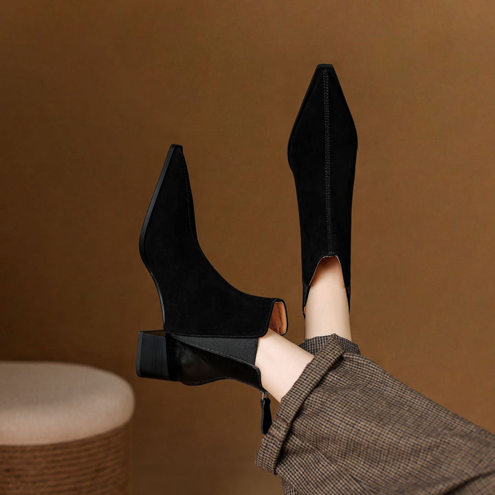 Nela | Luksuriøse Ankelstøvler