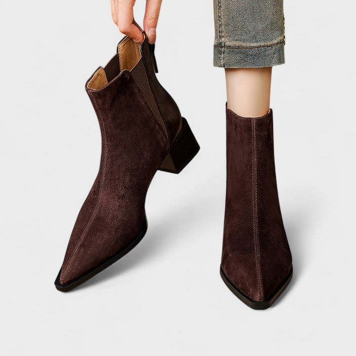 Nela | Luksuriøse Ankelstøvler