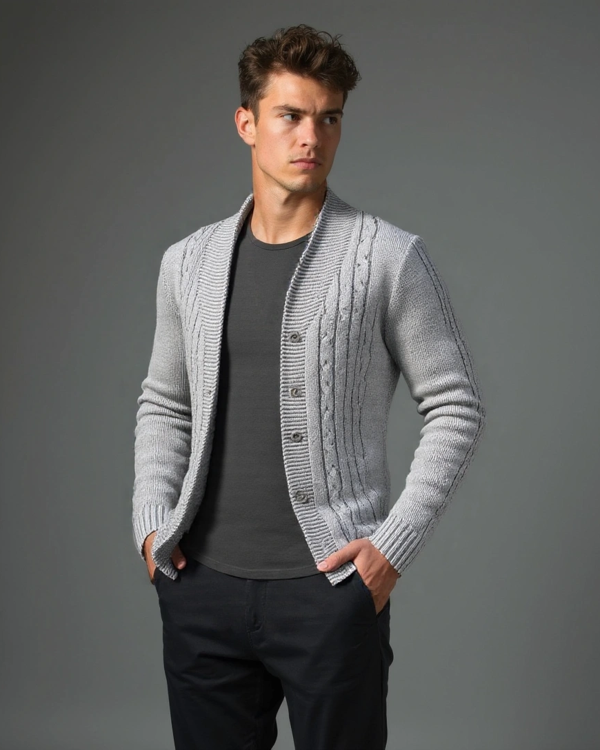 Noah™ | Stilfuld Cardigan til Mænd