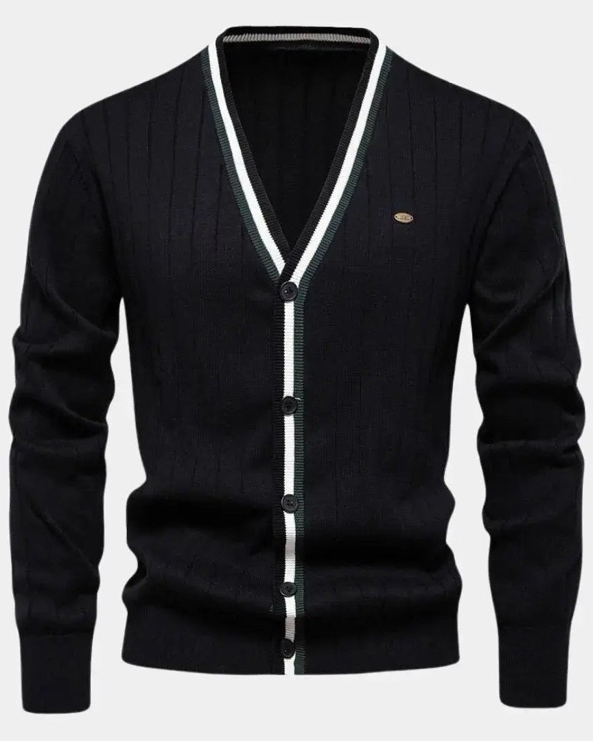 Oliver™ | Blød Strikpullover med Knapper