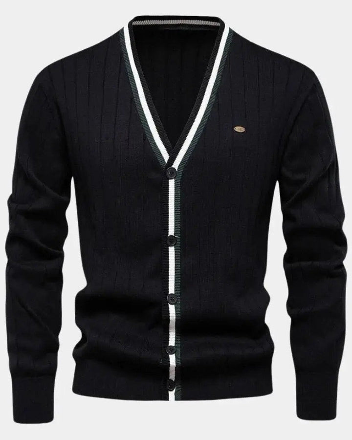 Oliver™ | Blød Strikpullover med Knapper