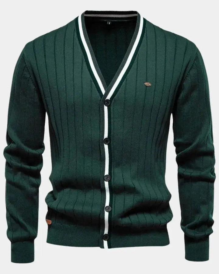 Oliver™ | Blød Strikpullover med Knapper