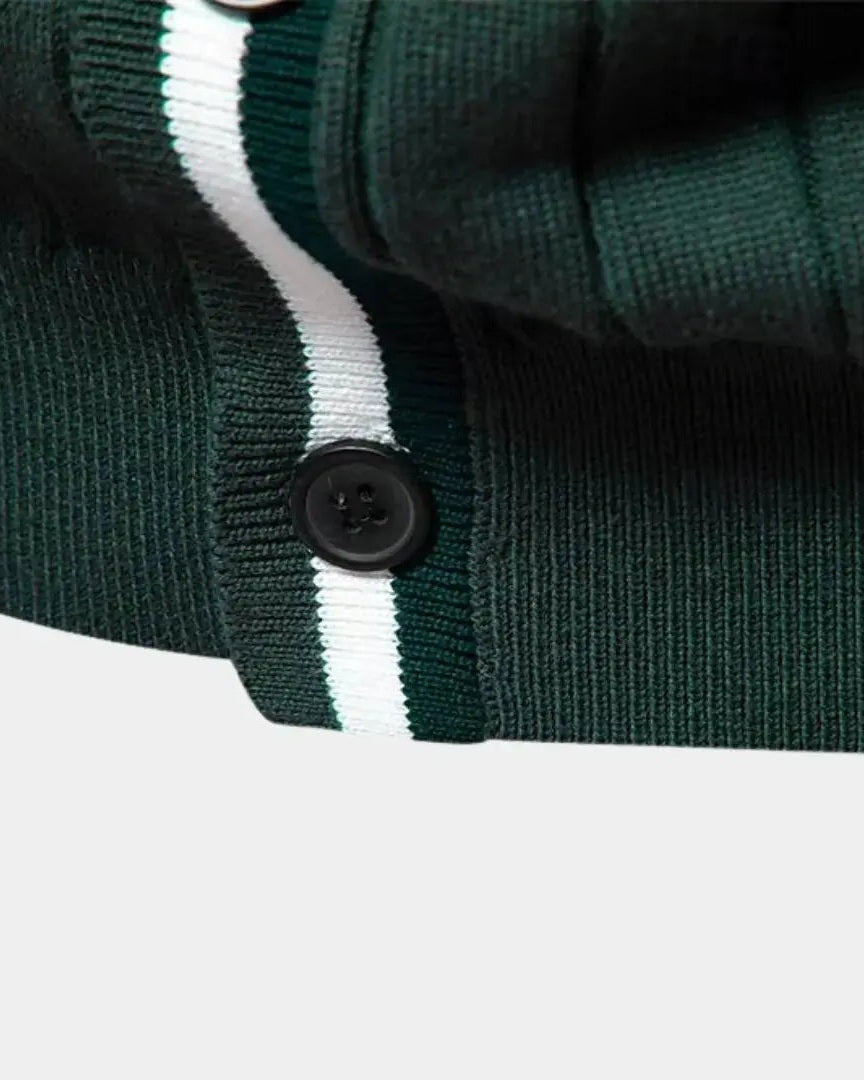 Oliver™ | Blød Strikpullover med Knapper