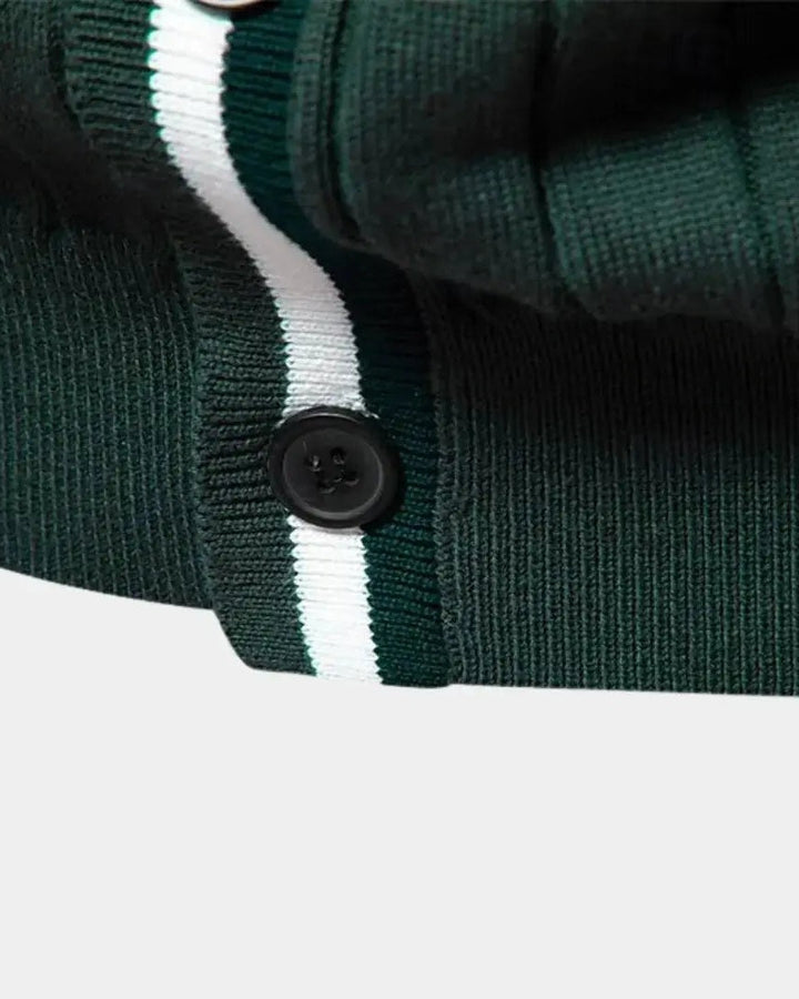 Oliver™ | Blød Strikpullover med Knapper