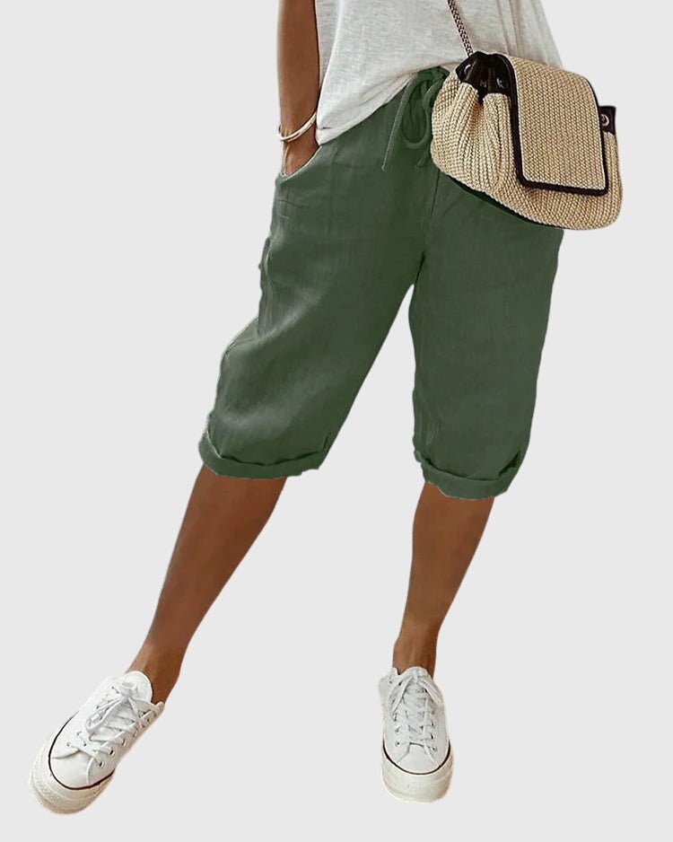 Paisley Print Trousers