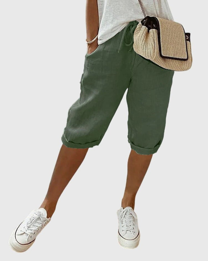 Paisley Print Trousers