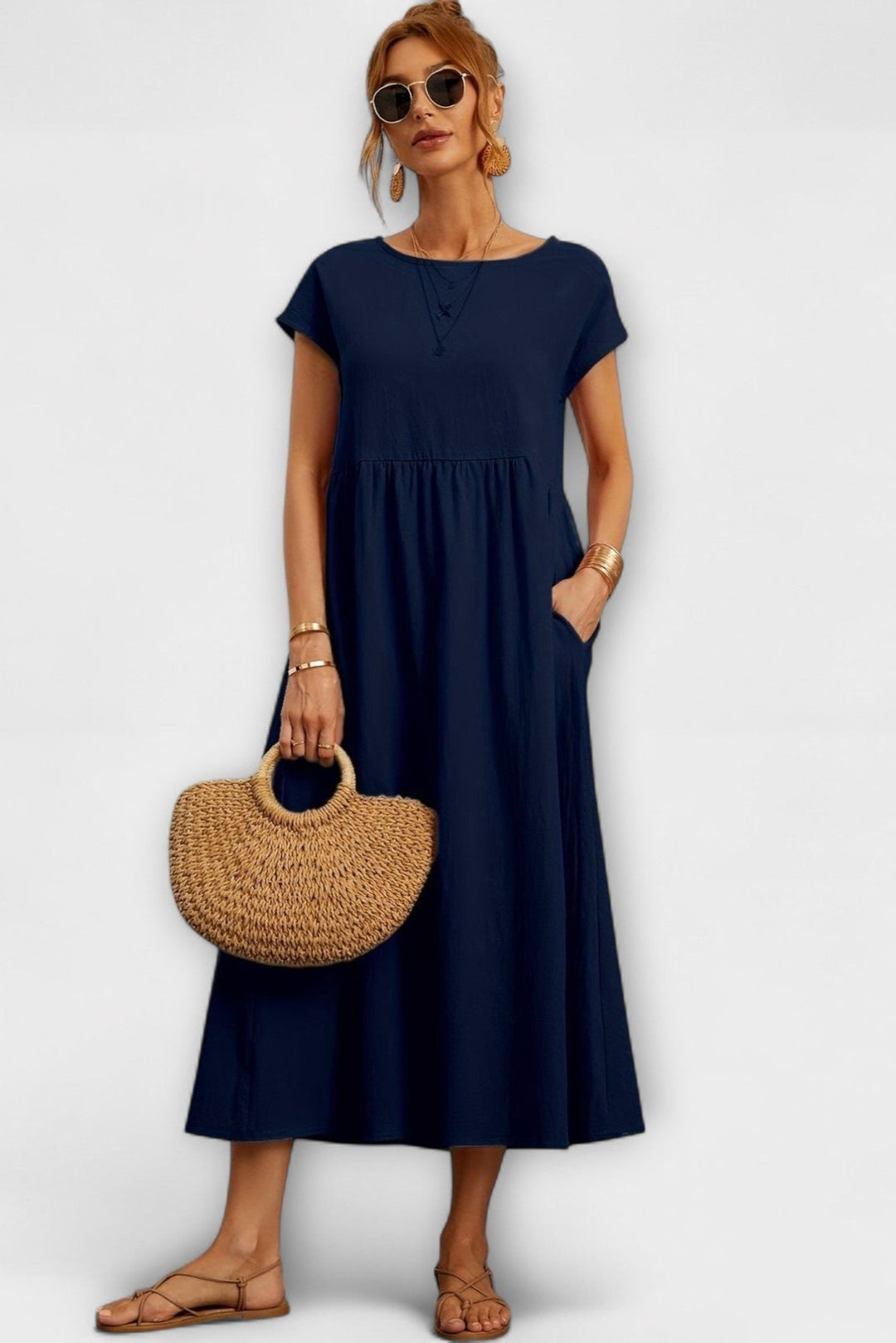 Pernille | Kjole med Sidelommer