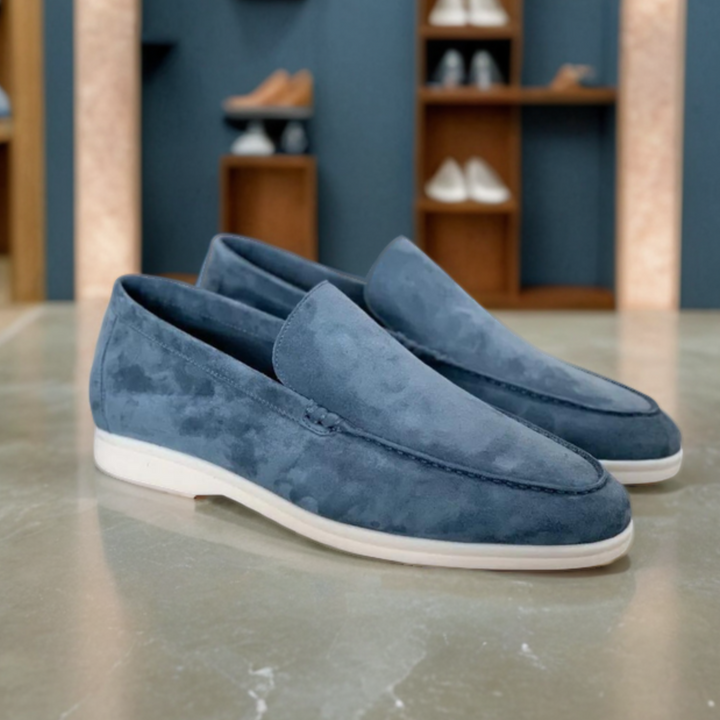 Luksuriøse Loafers i Ruskind