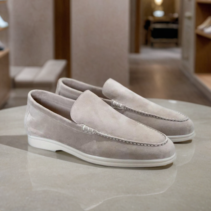 Luksuriøse Loafers i Ruskind