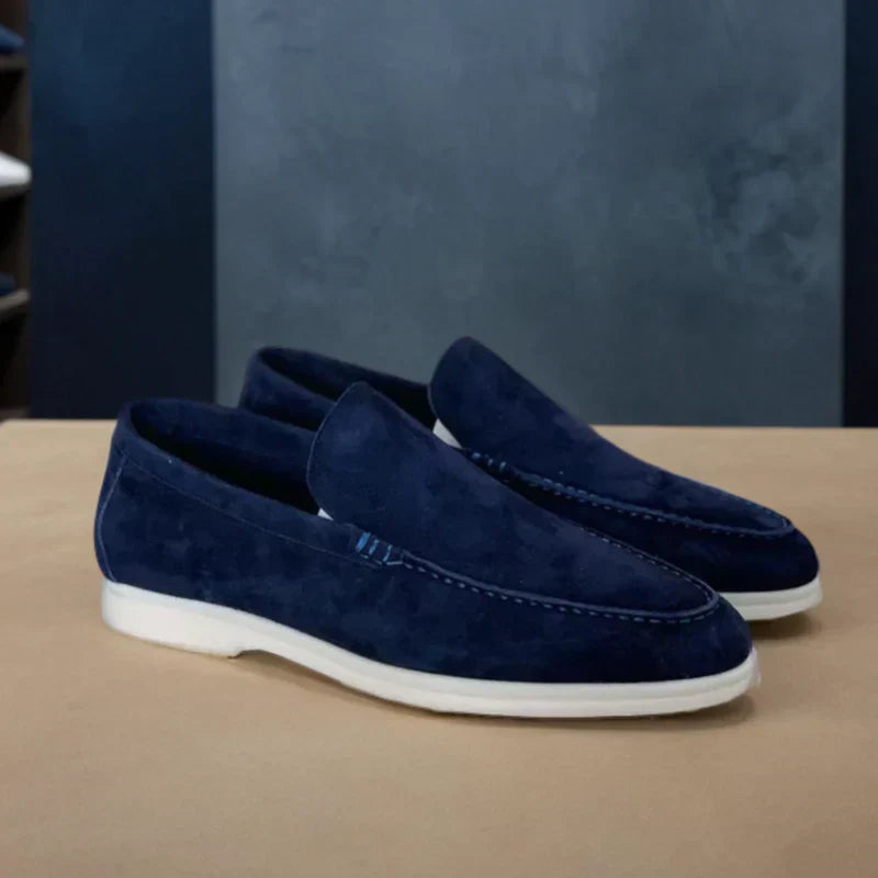 Luksuriøse Loafers i Ruskind