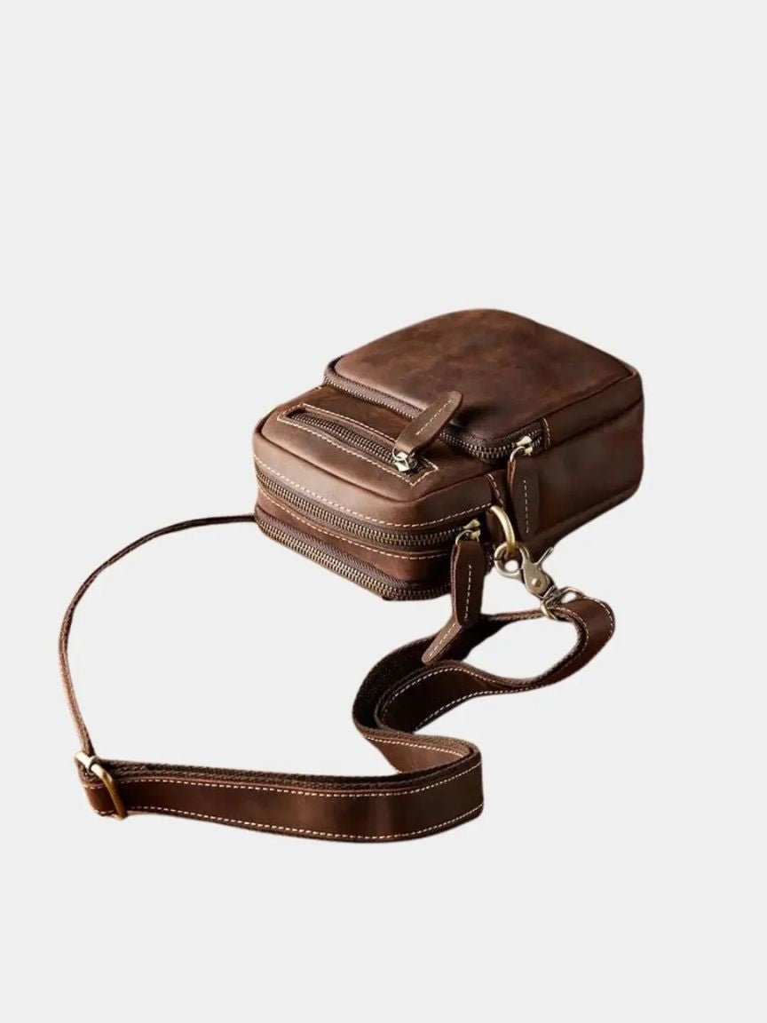 Rene™ | Vintage Leather Shoulder Bag