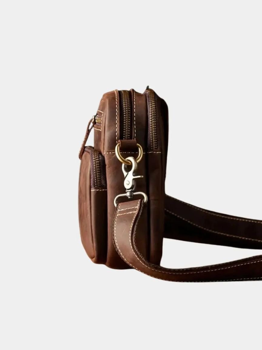 Rene™ | Vintage Leather Shoulder Bag