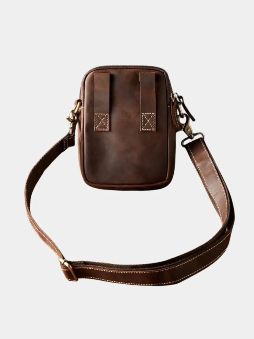 Rene™ | Vintage Leather Shoulder Bag