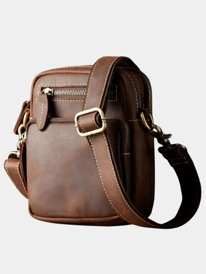Rene™ | Vintage Leather Shoulder Bag