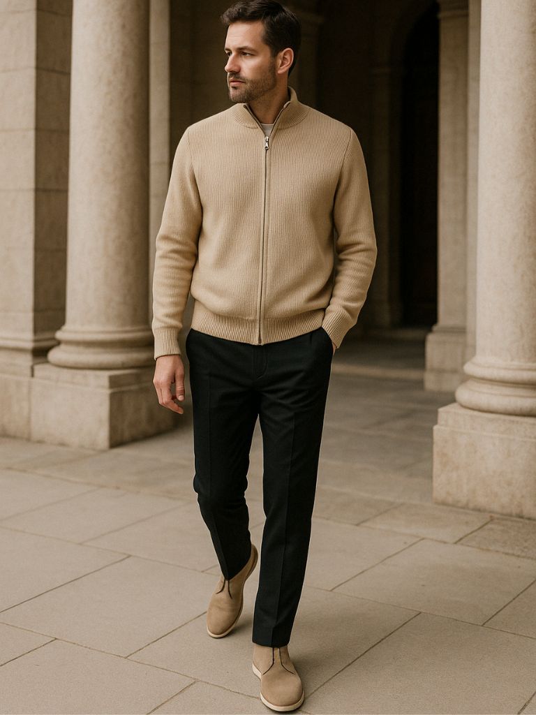 Elegant Beige Sæt