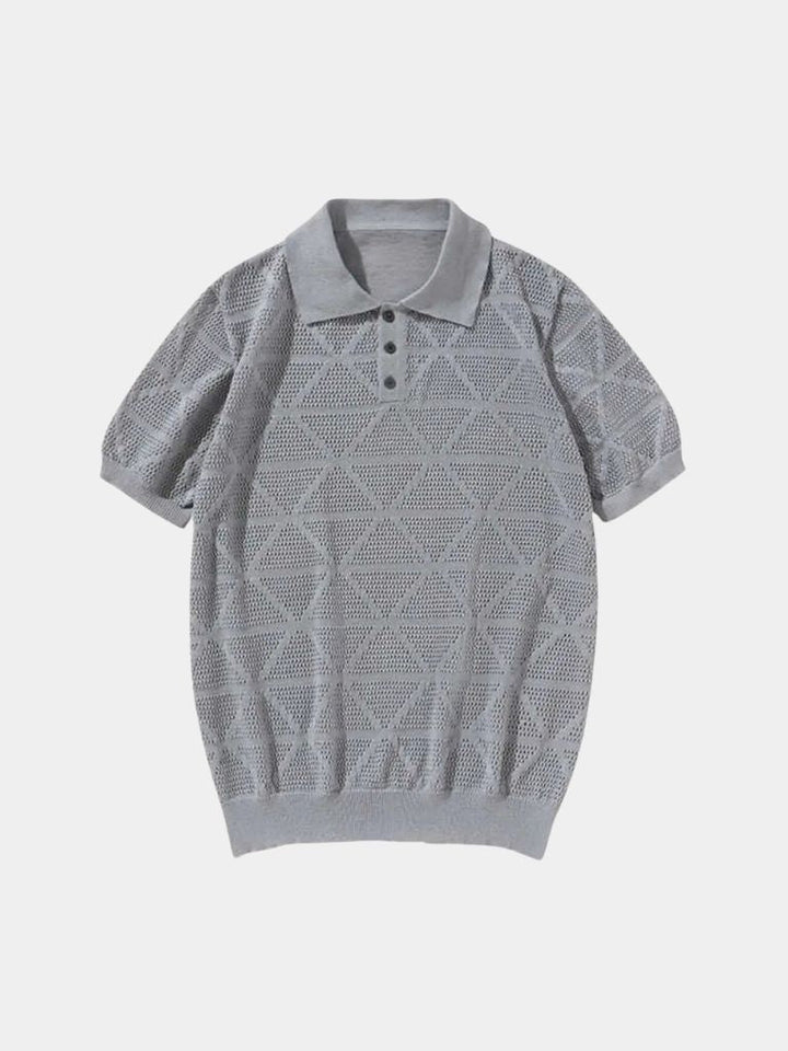 Roald™ | Woven Leather Polo