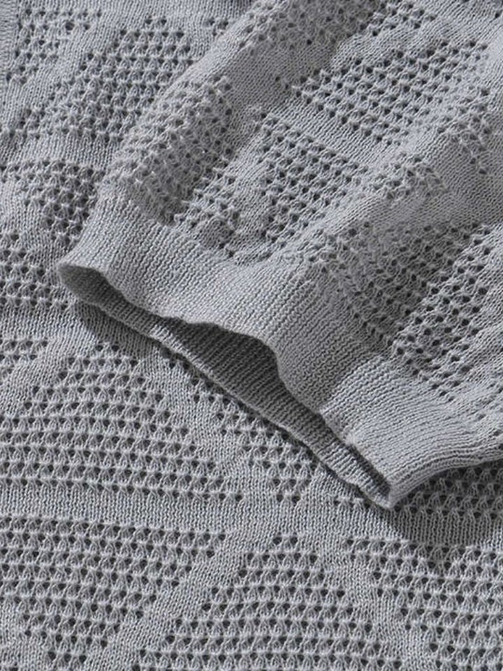 Roald™ | Woven Leather Polo