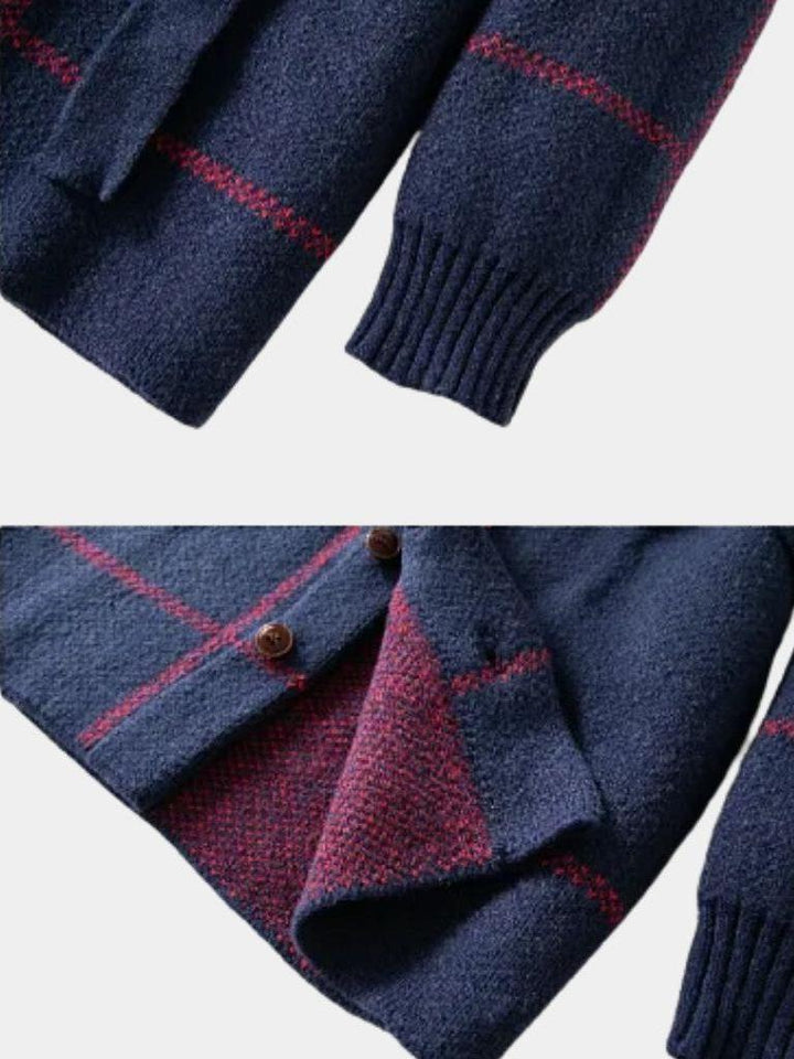 Rom | Strikket Jakke med Bælte