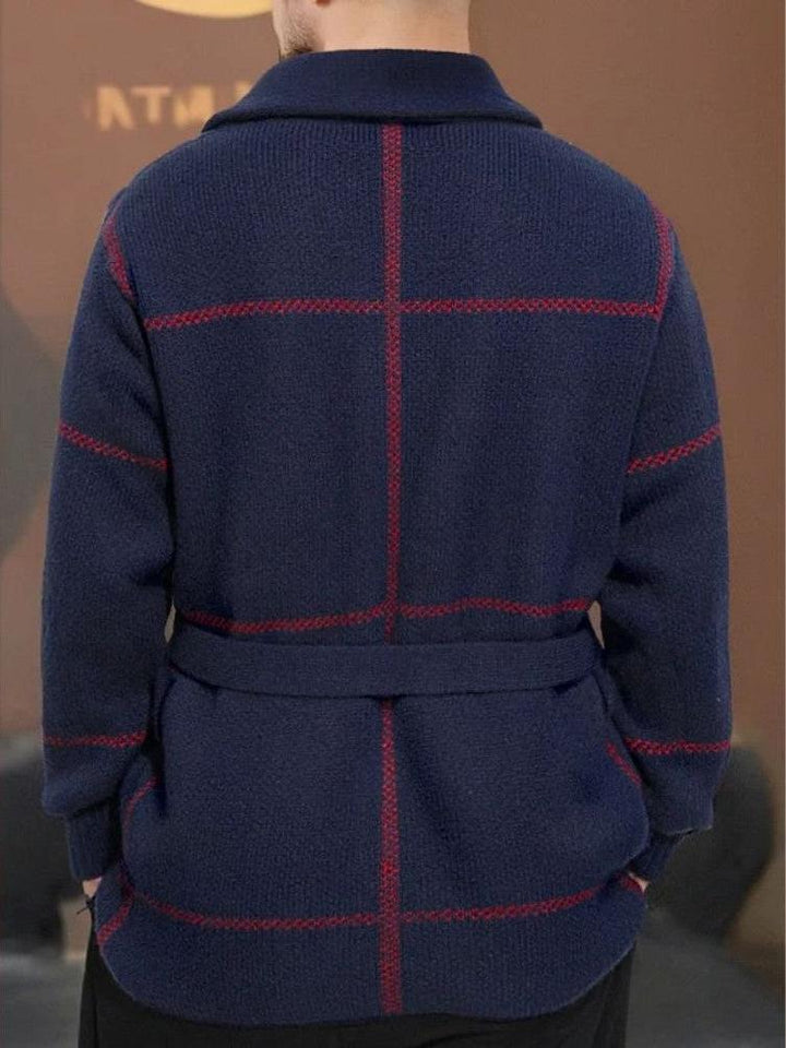 Rom | Strikket Jakke med Bælte