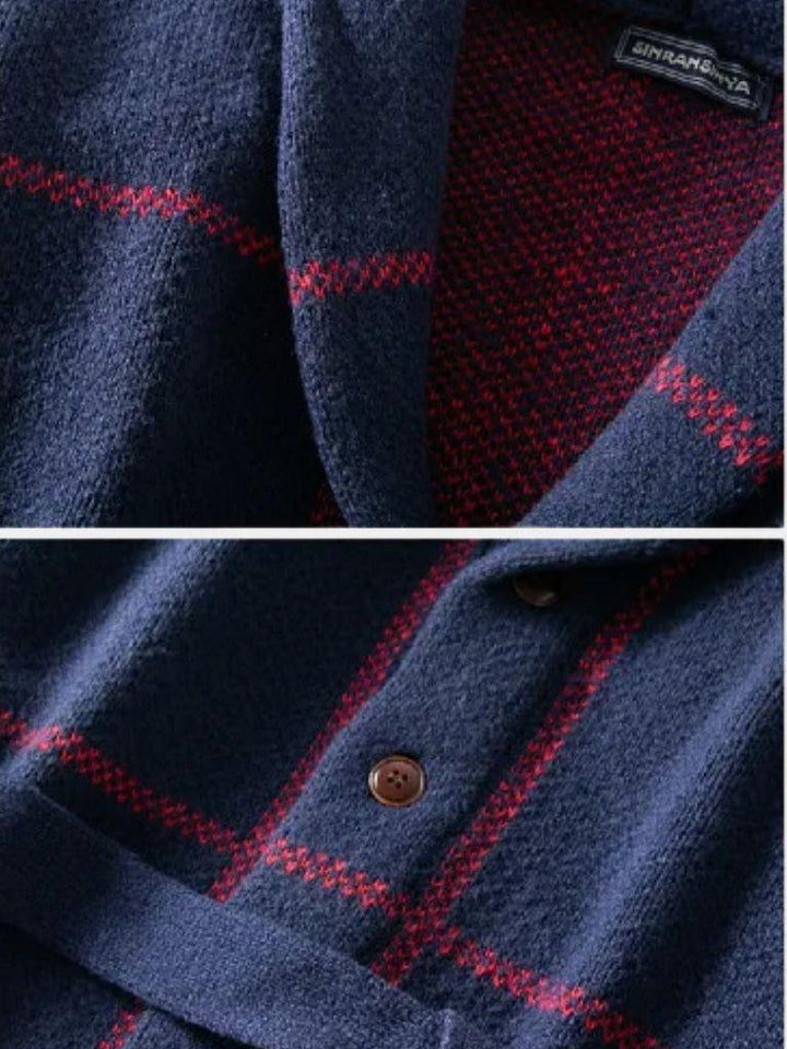 Rom | Strikket Jakke med Bælte