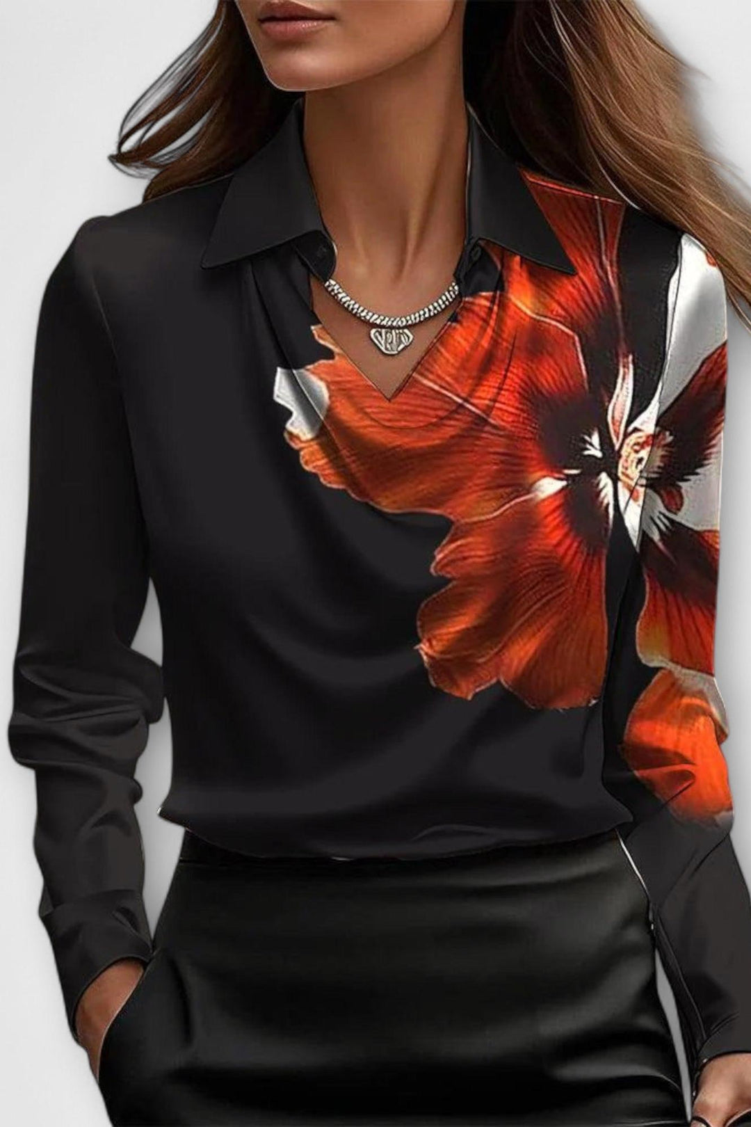 Ronja | Satin Blouse