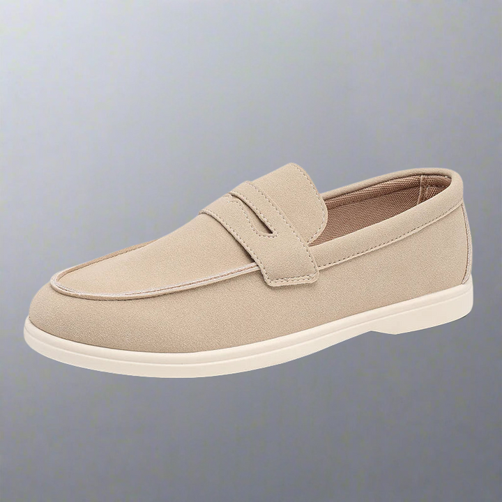 Sant-Antonio Suede Slip-On Loafers