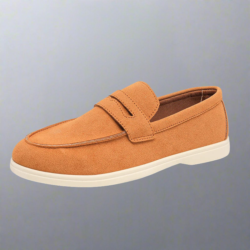 Sant-Antonio Suede Slip-On Loafers