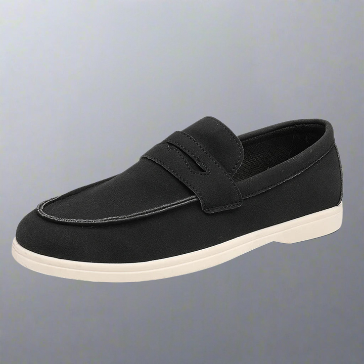Sant-Antonio Suede Slip-On Loafers