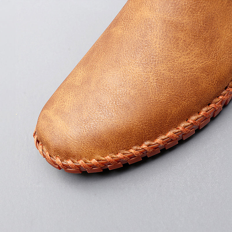 Santorini læderloafers