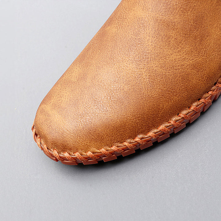 Santorini læderloafers