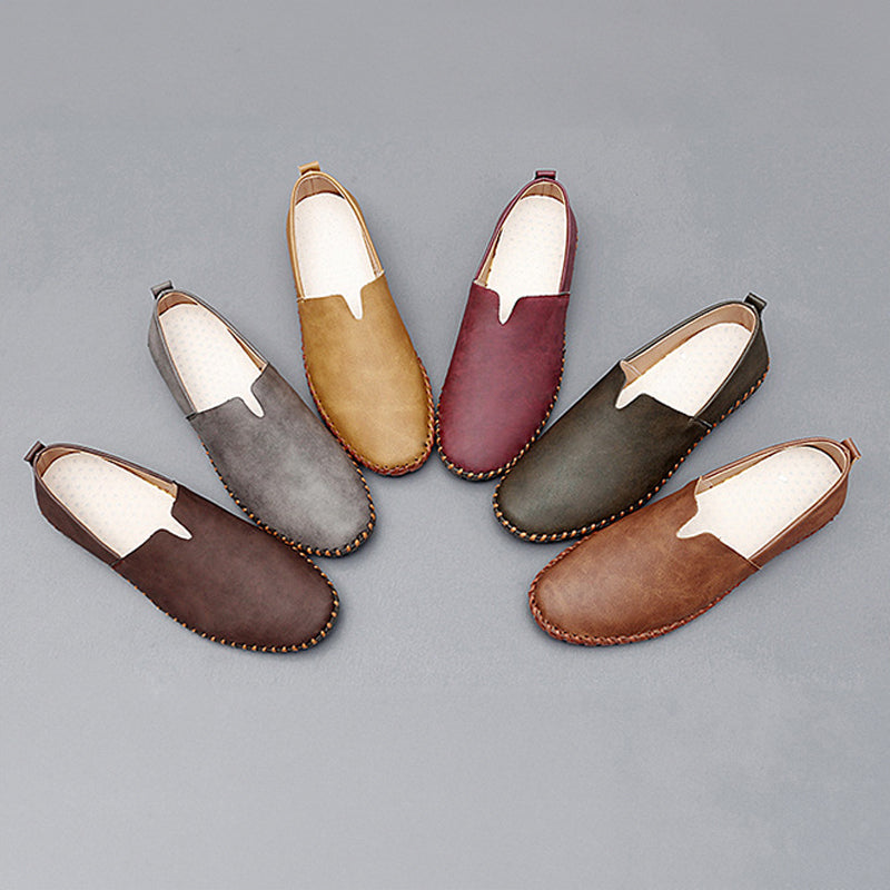 Santorini læderloafers