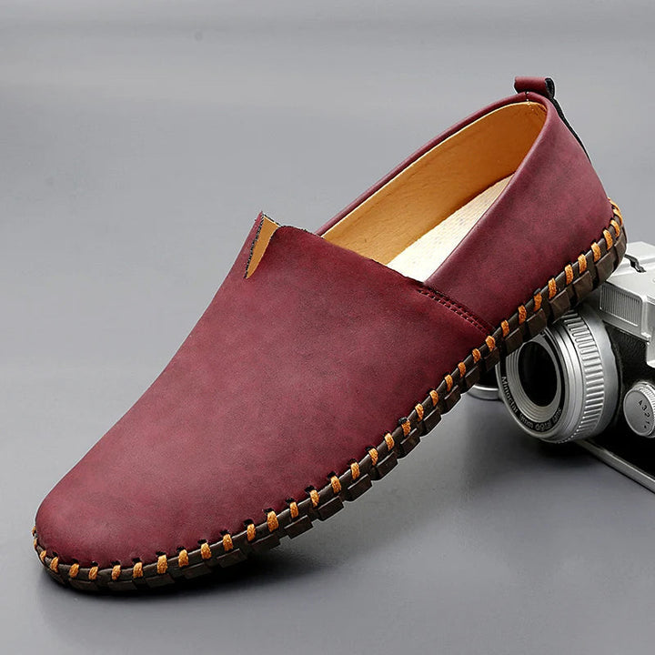 Santorini læderloafers