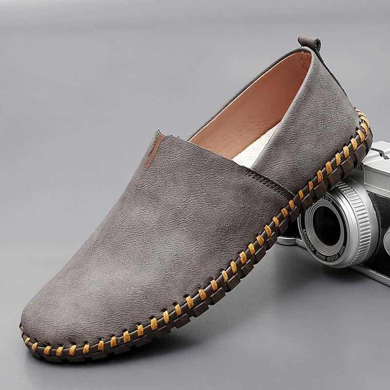 Santorini læderloafers